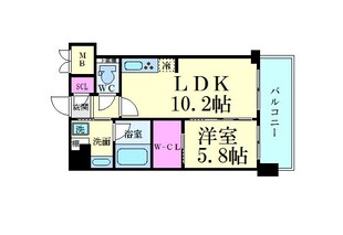 グランカーサ新大阪SOUTHの物件間取画像